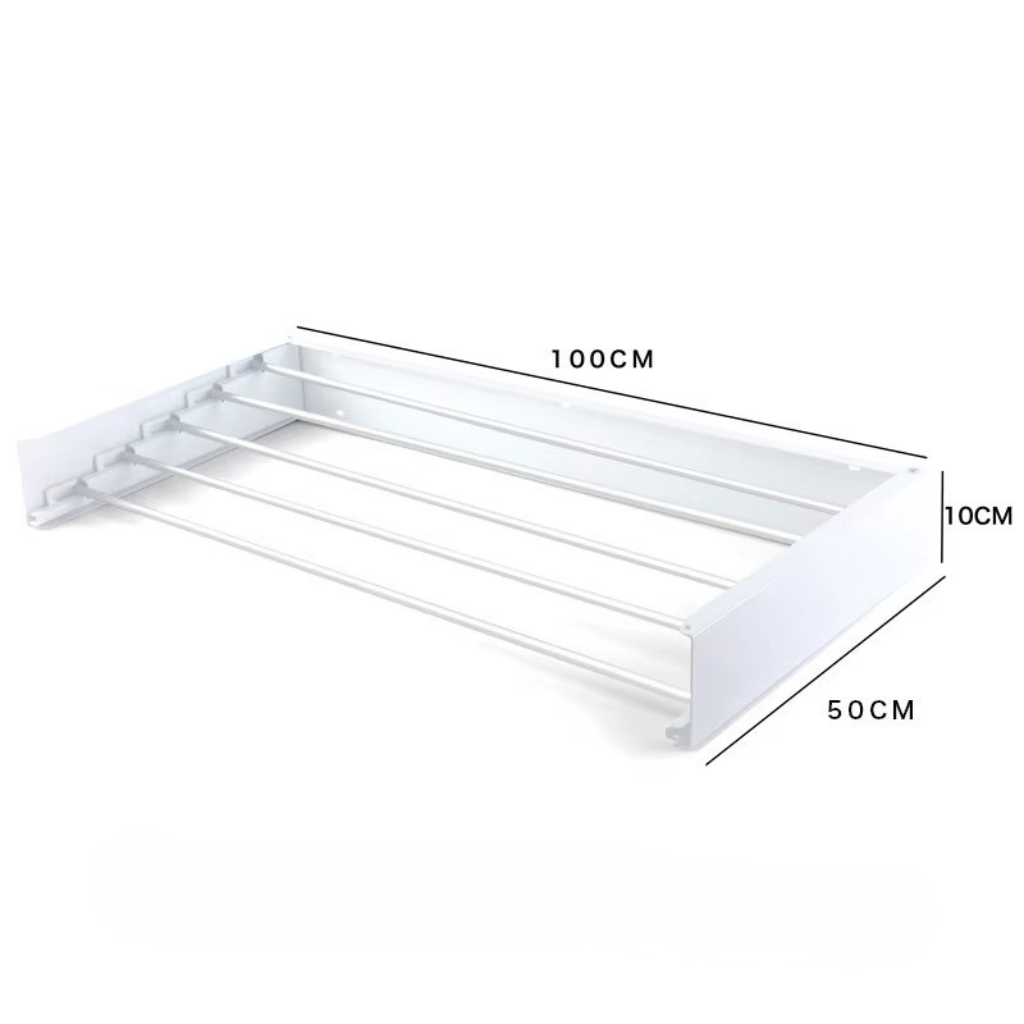 Novendi Faltbares Wand-Wäschetrockner Mila