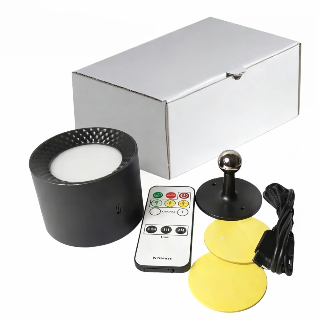 Novendi Kabellose LED-Wandleuchte Fedor