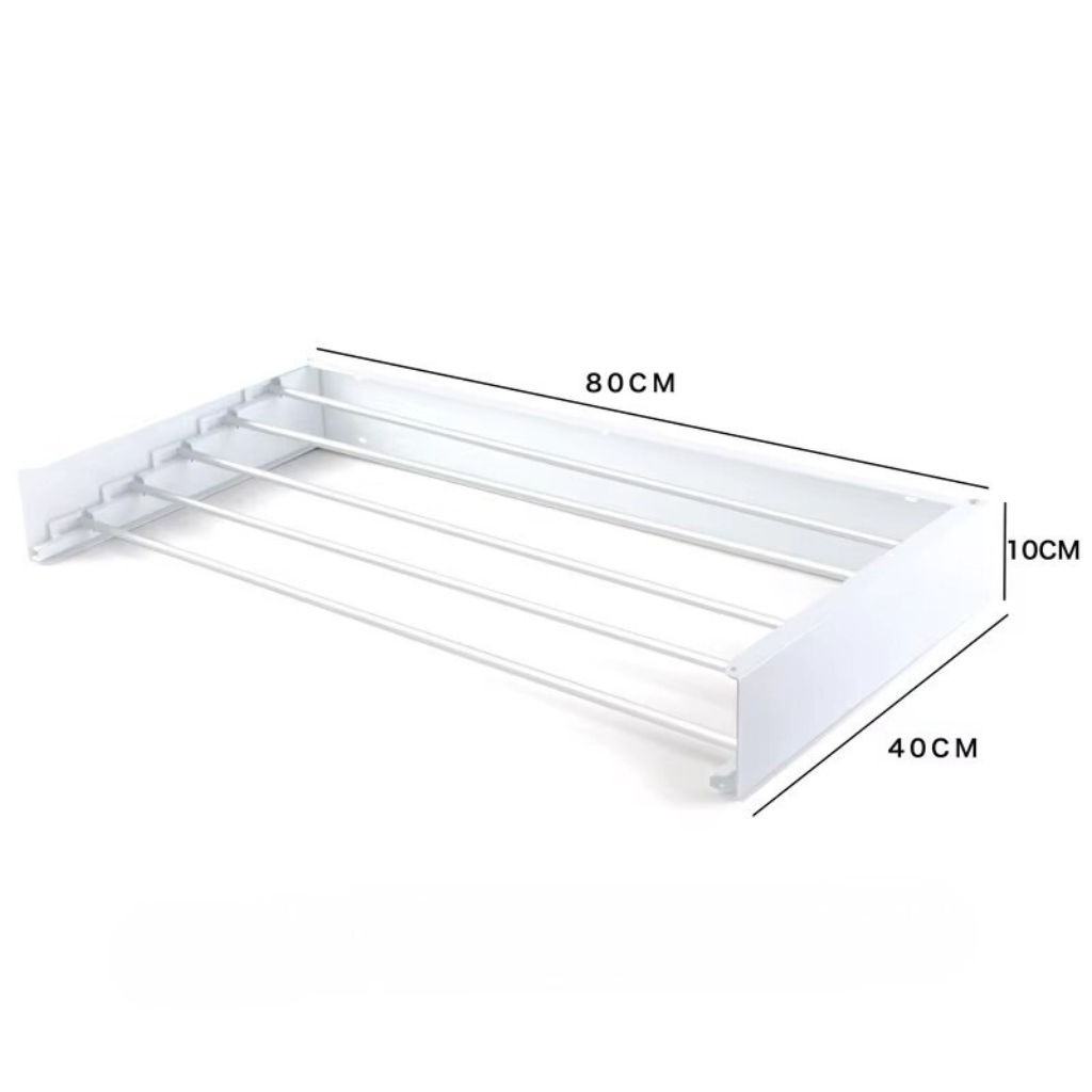 Novendi Faltbares Wand-Wäschetrockner Mila