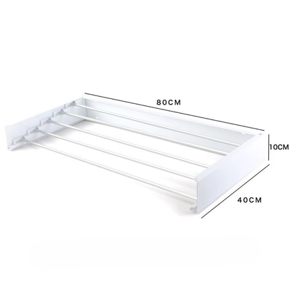 Novendi Faltbares Wand-Wäschetrockner Mila