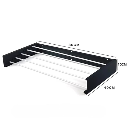 Novendi Faltbares Wand-Wäschetrockner Mila