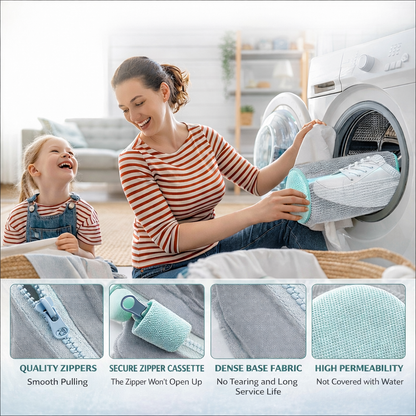 Novendi Schuhwaschbeutel Gido