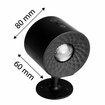 Novendi Kabellose LED-Wandleuchte Fedor