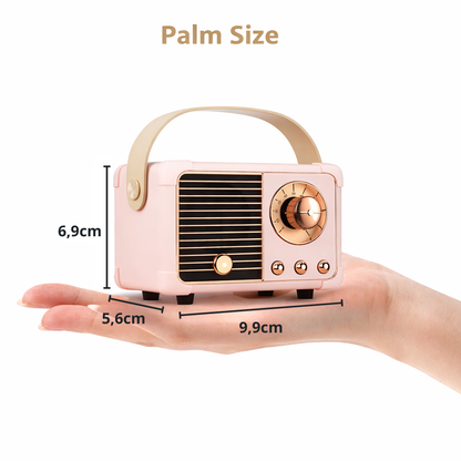 Novendi Retro Bluetooth Lautsprecher Sophie