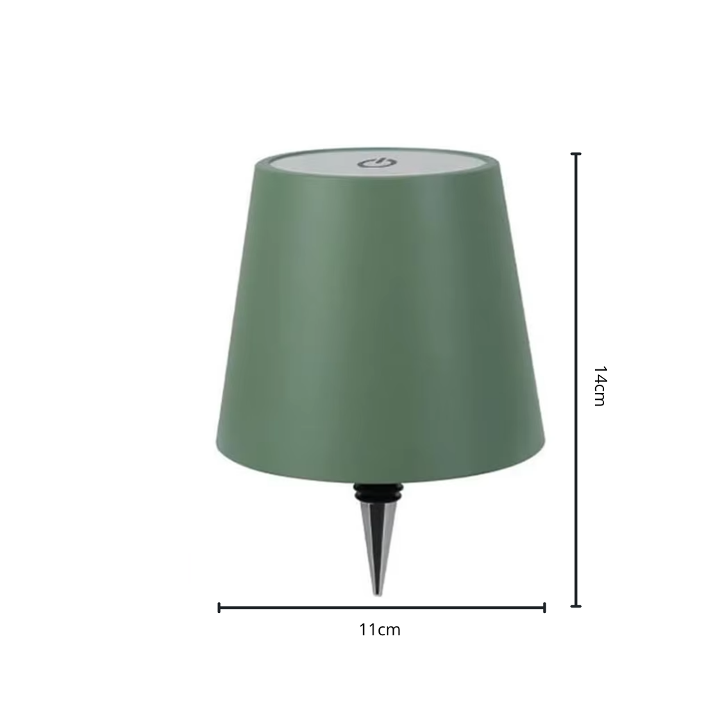 Novendi Flasche Lampe Felix