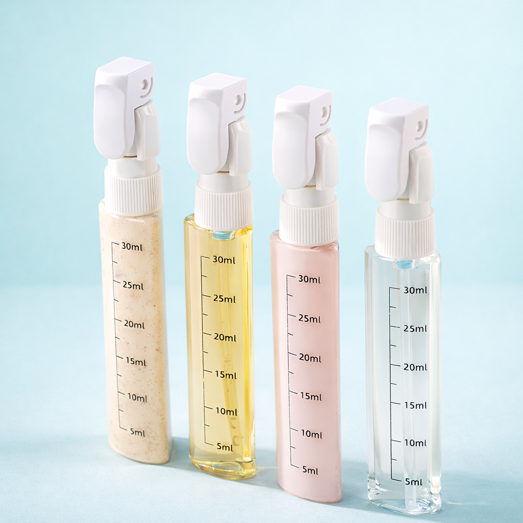 Novendi 4-in-1-Reisedispenser Ilse