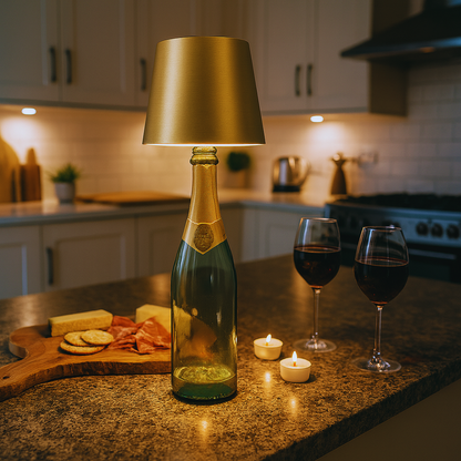 Novendi Flasche Lampe Felix