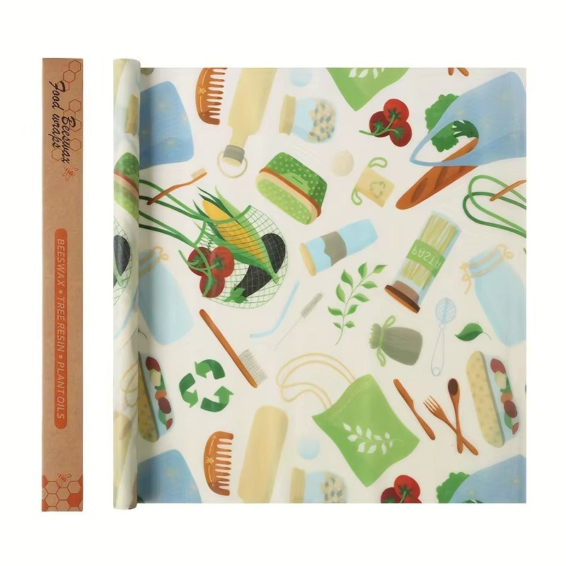 Novendi Bienenwachstuchrolle