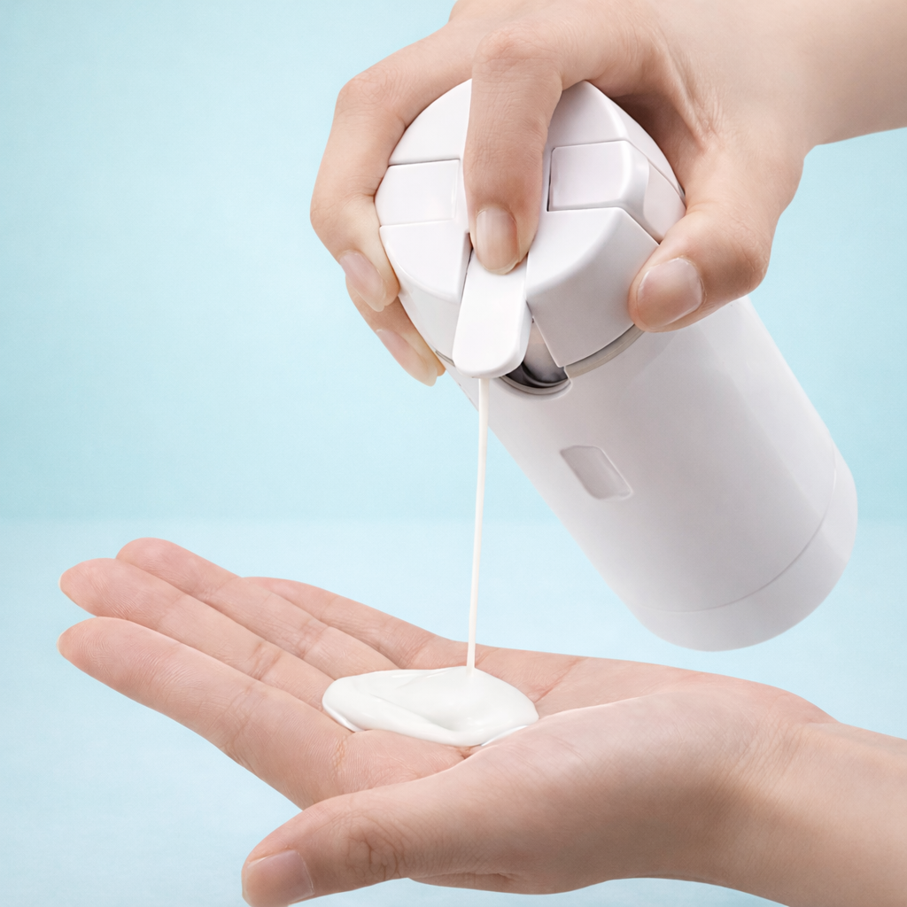 Novendi 4-in-1-Reisedispenser Ilse