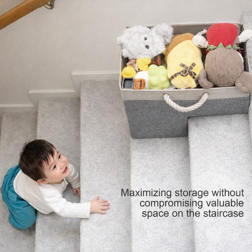 Novendi Treppenkorb Lotte