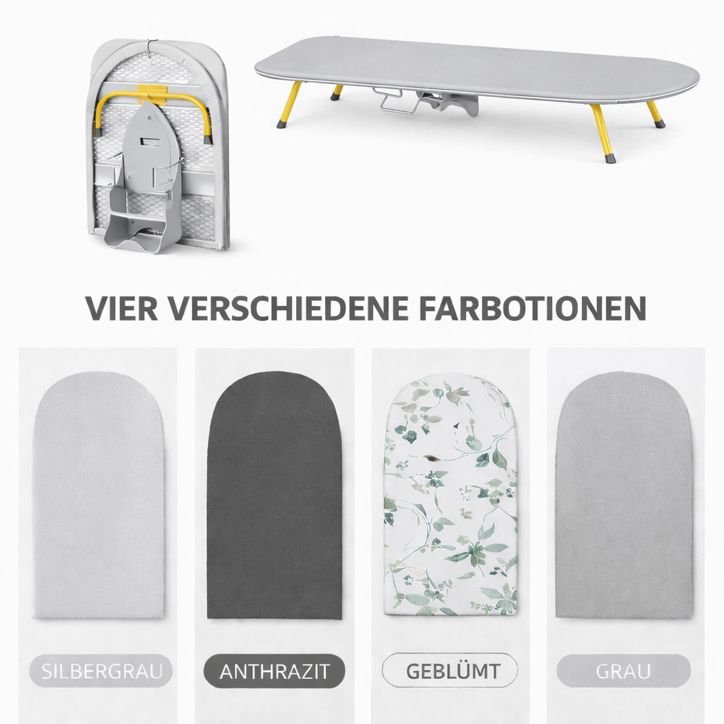 Novendi Faltbares Bügelbrett Fons