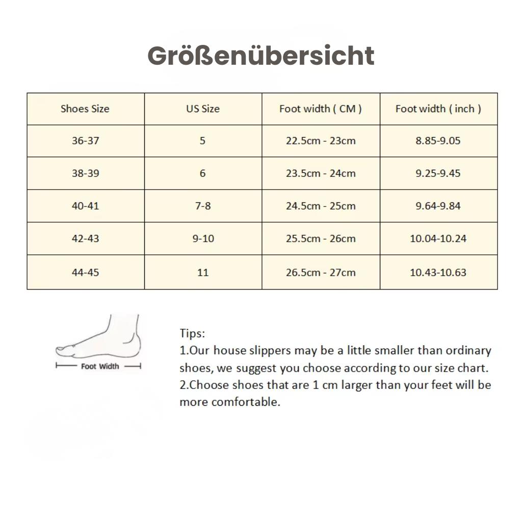 Novendi Einsteigepantoffel Emy