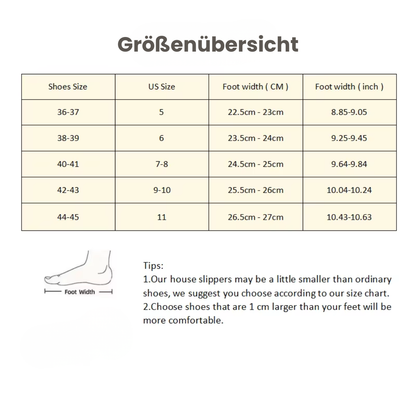 Novendi Einsteigepantoffel Emy