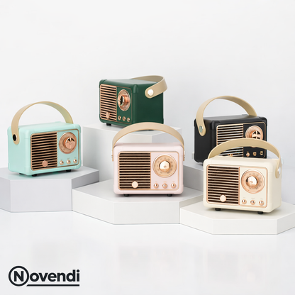 Novendi Retro Bluetooth Lautsprecher Sophie