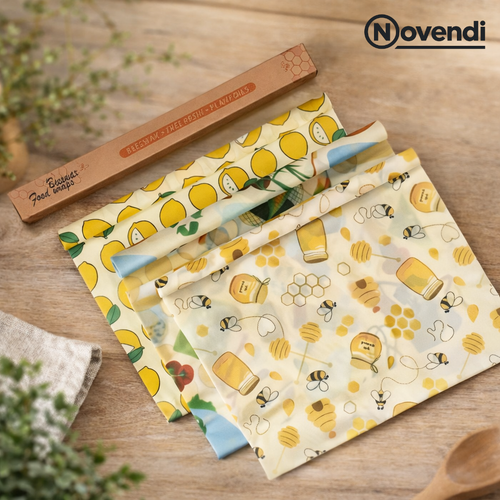 Novendi Bienenwachstuchrolle