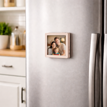 Novendi Magnetischer Fotorahmen mit Bluetooth-Lautsprecher Vik