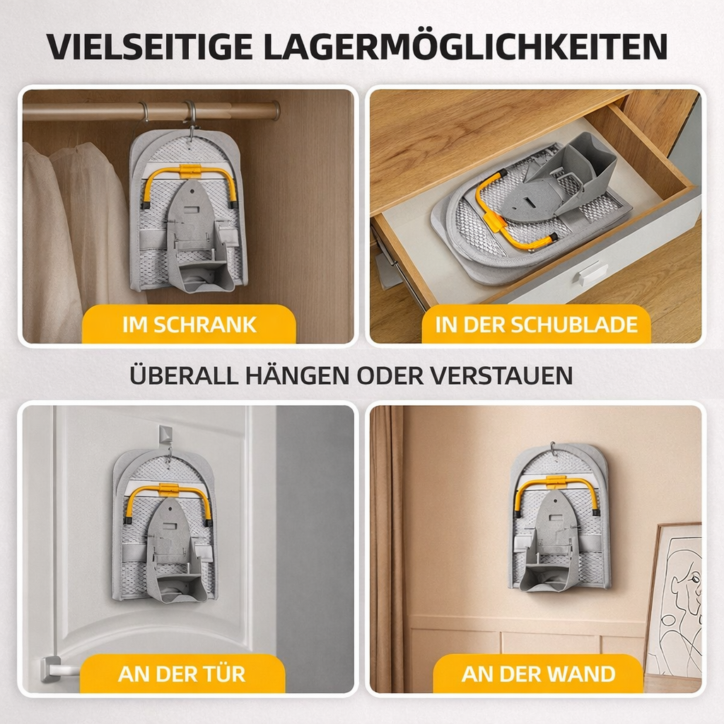 Novendi Faltbares Bügelbrett Fons