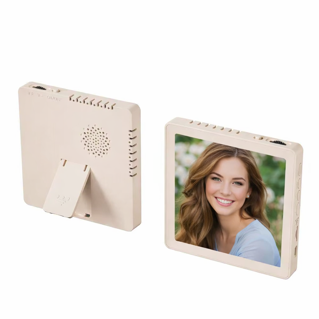 Novendi Magnetischer Fotorahmen mit Bluetooth-Lautsprecher Vik
