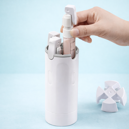 Novendi 4-in-1-Reisedispenser Ilse