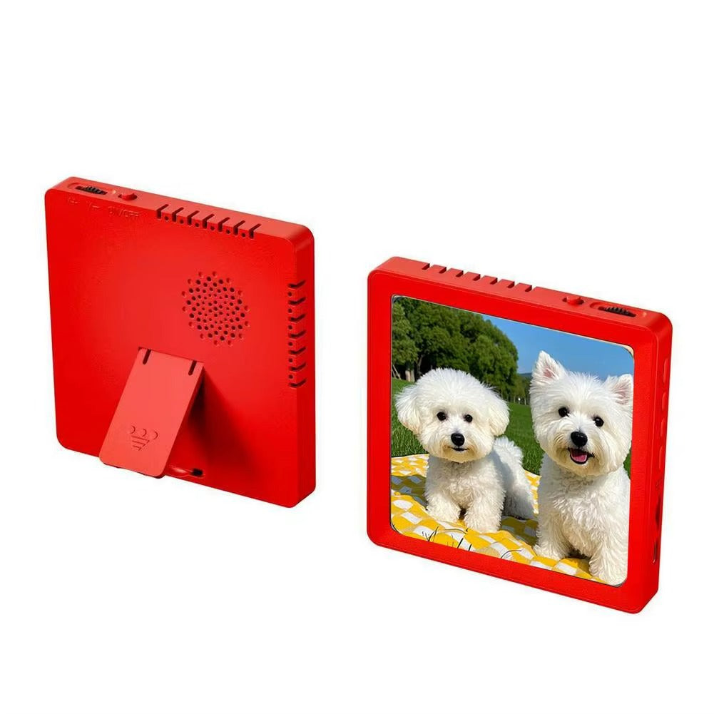 Novendi Magnetischer Fotorahmen mit Bluetooth-Lautsprecher Vik