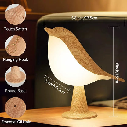 Novendi Vogellampe Adia