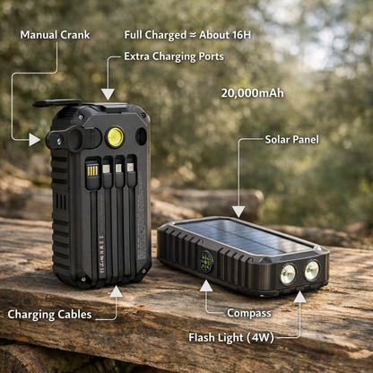 Novendi Solar-Powerbank Maynard