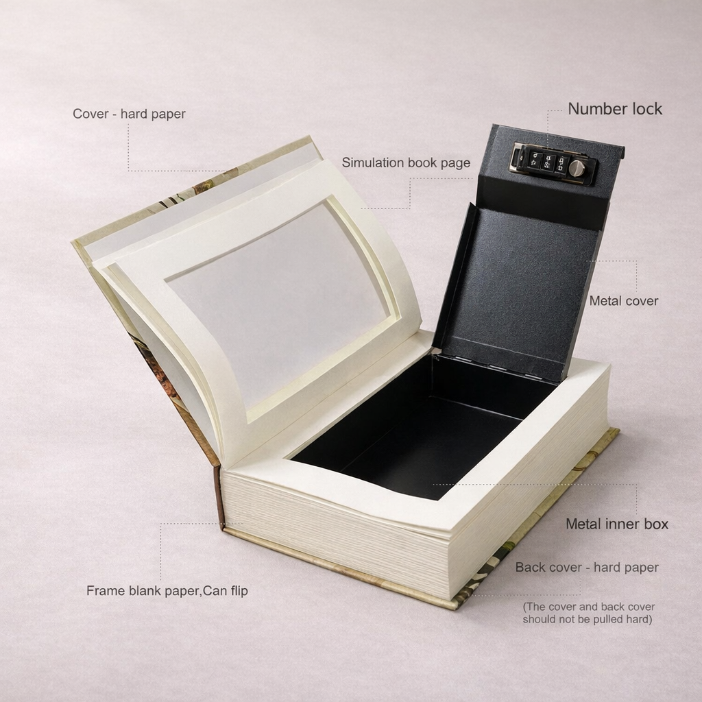 Novendi Buch-Safe Eduard