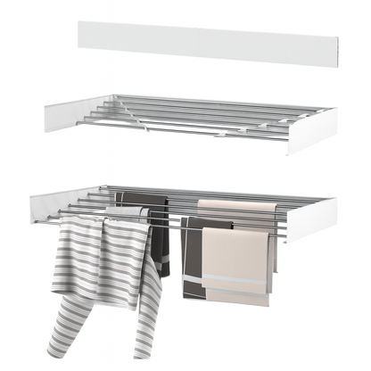 Novendi Faltbares Wand-Wäschetrockner Mila