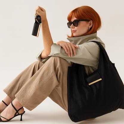 Novendi Schlüsselanhänger Tasche Romy