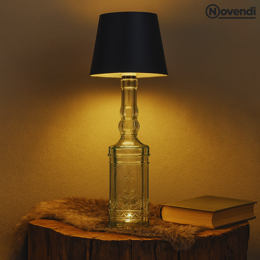 Novendi Flasche Lampe Felix