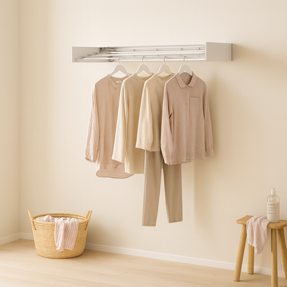 Novendi Faltbares Wand-Wäschetrockner Mila