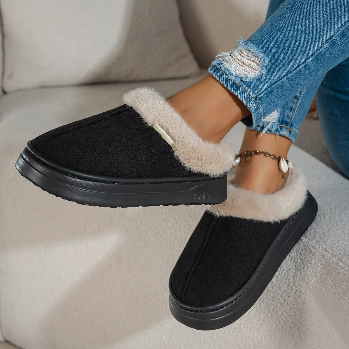 Novendi Einsteigepantoffel Emy