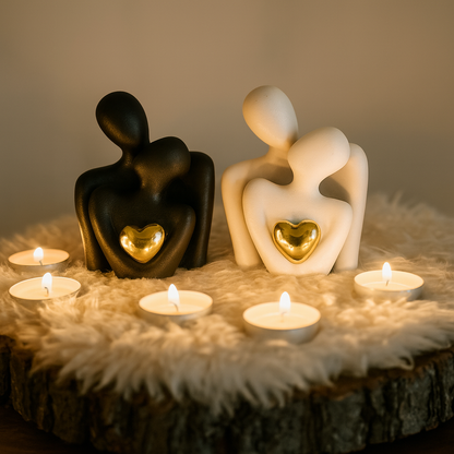 Novendi Skulptur Liebesherz