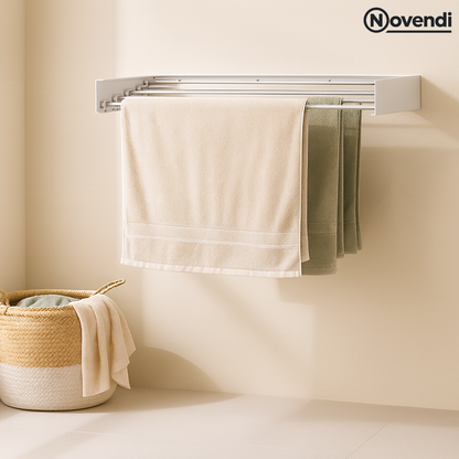 Novendi Faltbares Wand-Wäschetrockner Mila