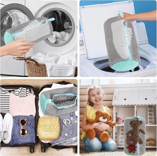 Novendi Schuhwaschbeutel Gido