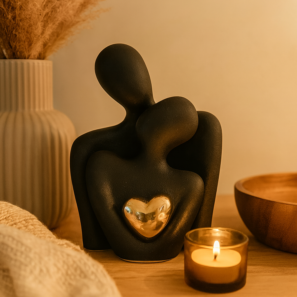 Novendi Skulptur Liebesherz