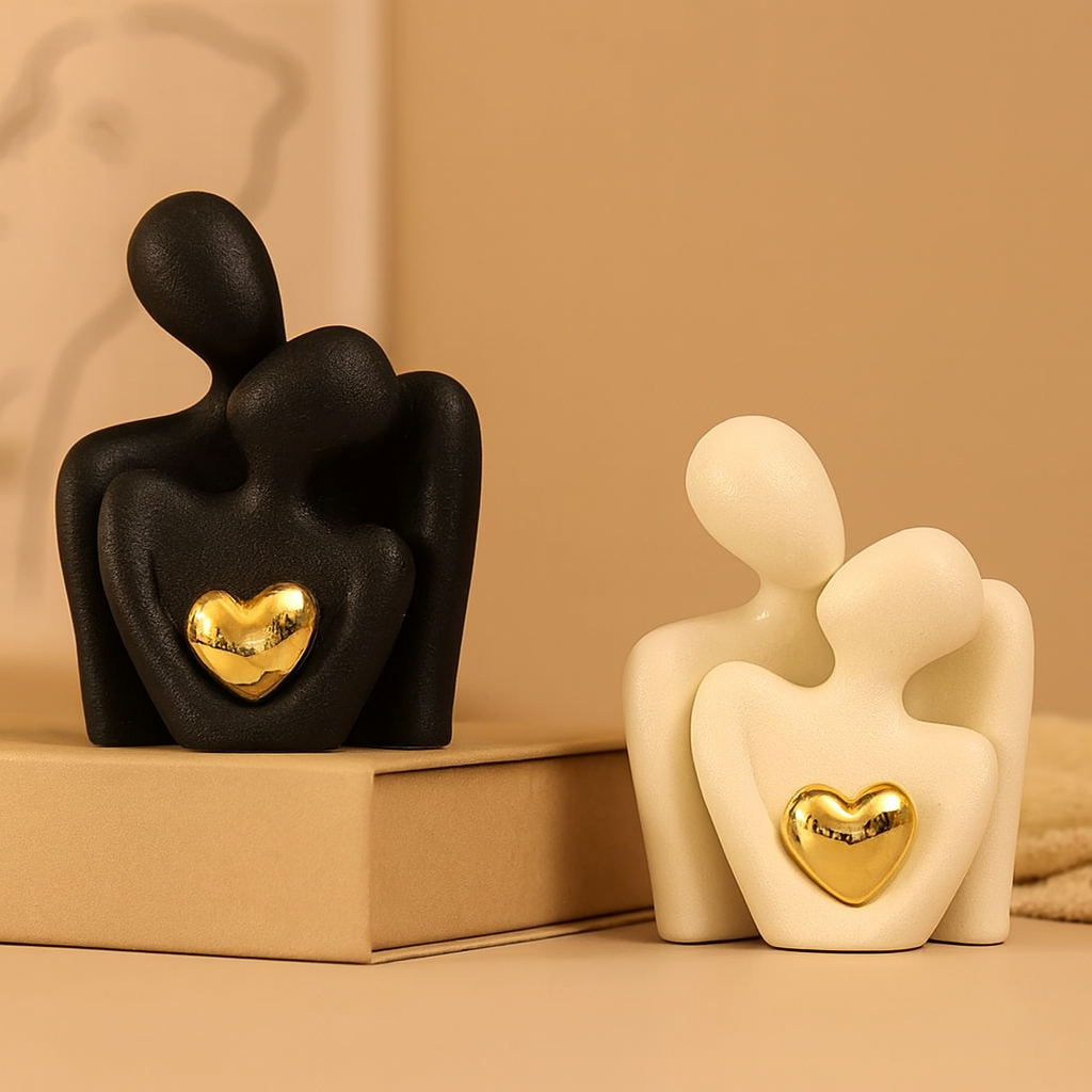 Novendi Skulptur Liebesherz