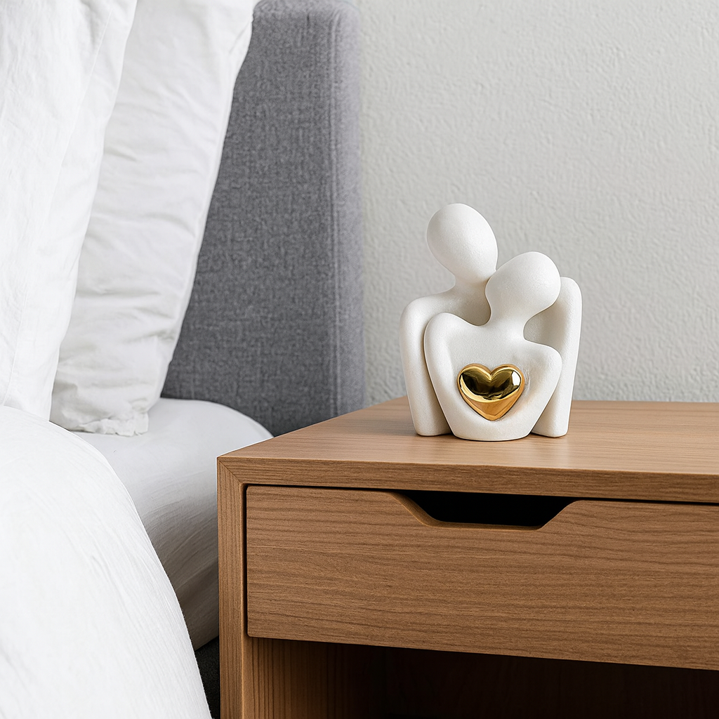 Novendi Skulptur Liebesherz