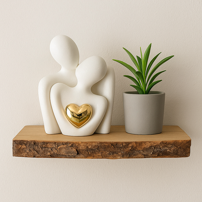 Novendi Skulptur Liebesherz